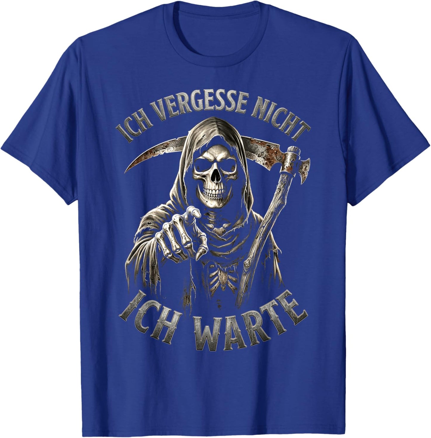 Ich Vergesse Nicht Ich Warte Sarkasmus T-Shirt - T-Shirt | Royal