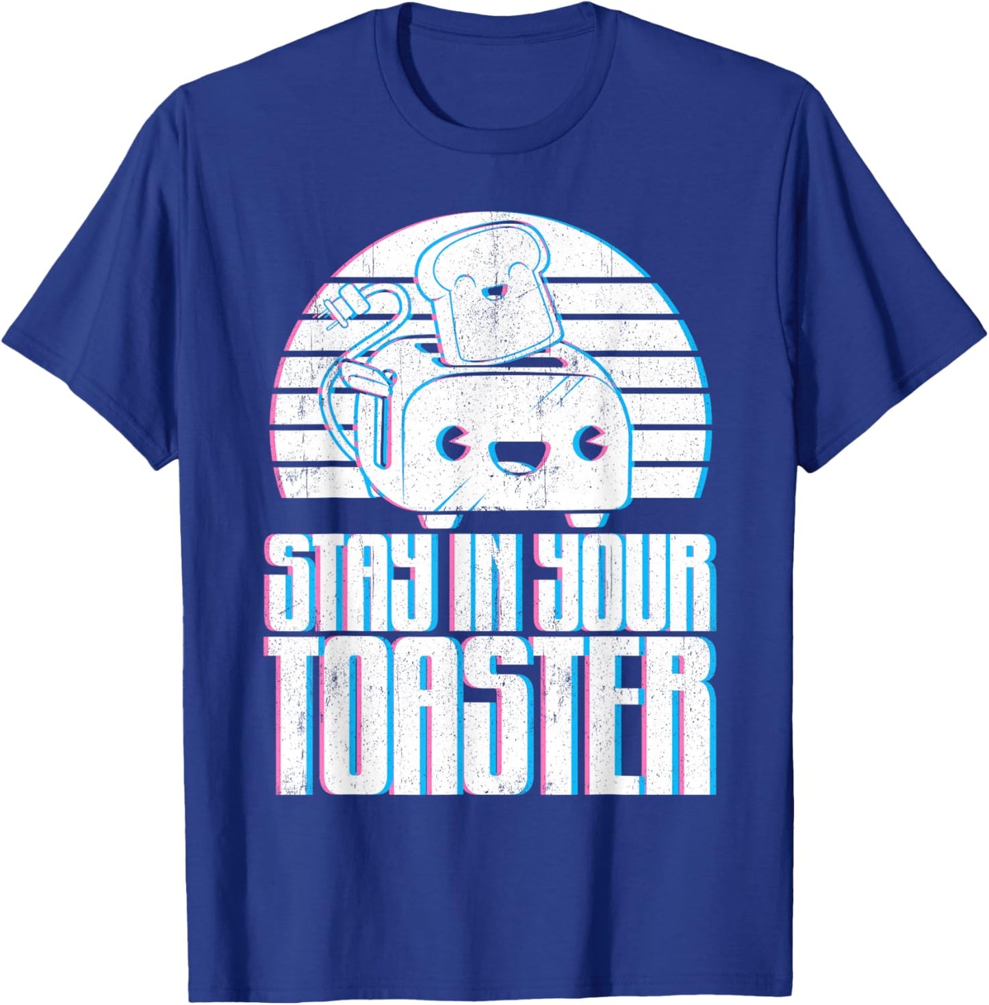 Funny Colorguard Stay in Your Toaster Marching Band Gift T-Shirt - T-Shirt | Royal