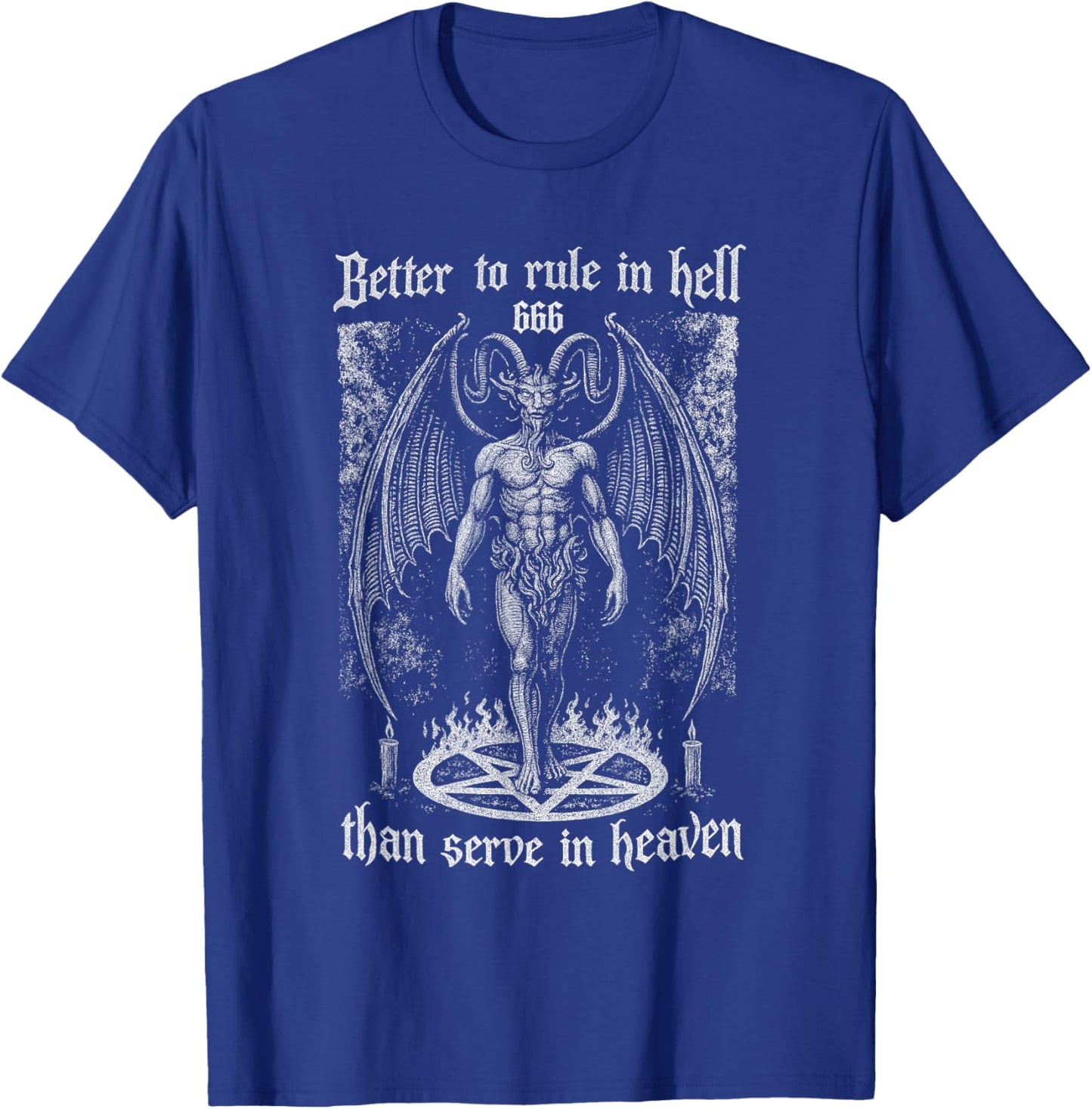 Lieber in der Hölle herrschen als im Himmel dienen John Milton T-Shirt - T-Shirt | Royal