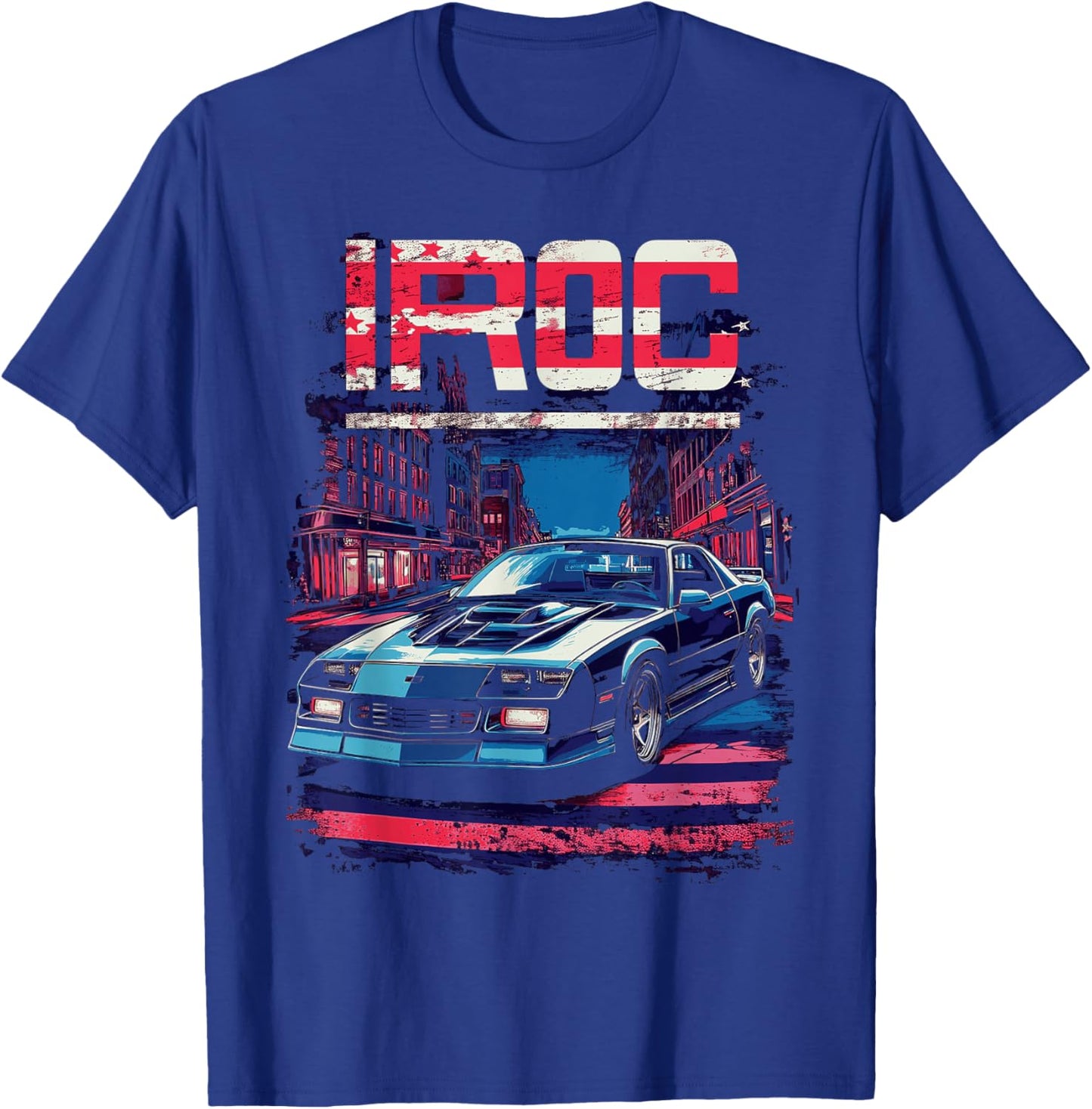 1980's IROC, IROC-Z Muscle Car American Muscle Retro classic T-Shirt - T-Shirt | Royal