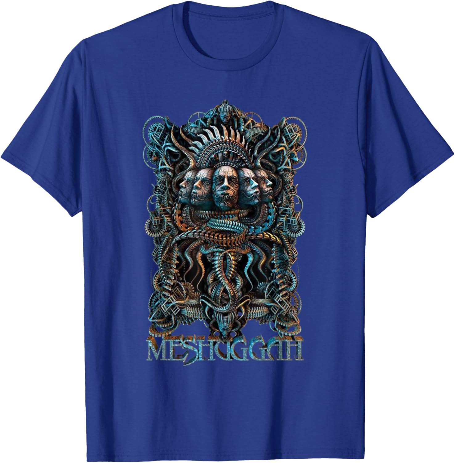 Christmas gifts for Meshuggah - Meshuggah Graphic Design T-Shirt - T-Shirt | Royal