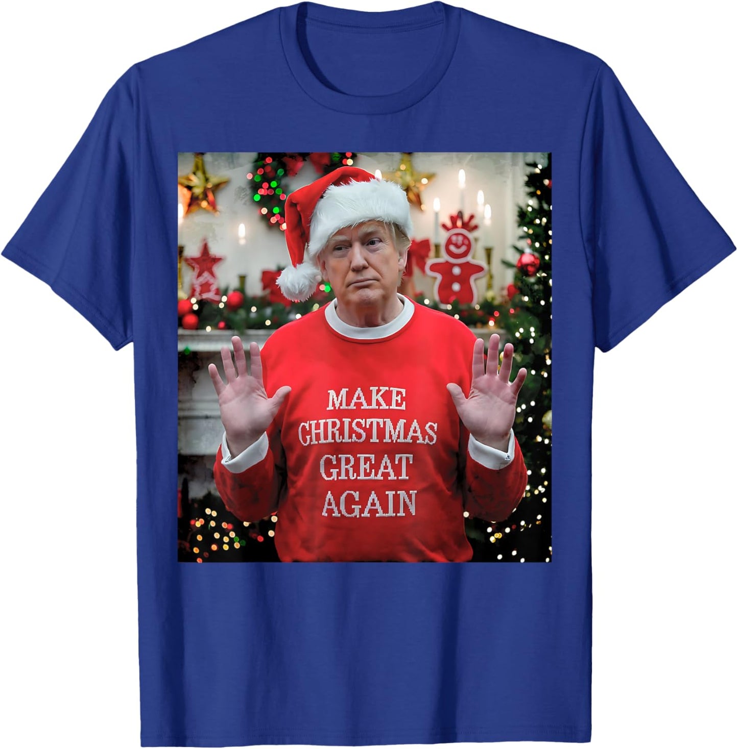 Make Christmas Great Again T-Shirt - T-Shirt | Royal