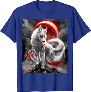 Kitsune Fuchs Spirituelle Yokai Kunst T-Shirt - T-Shirt | Royal