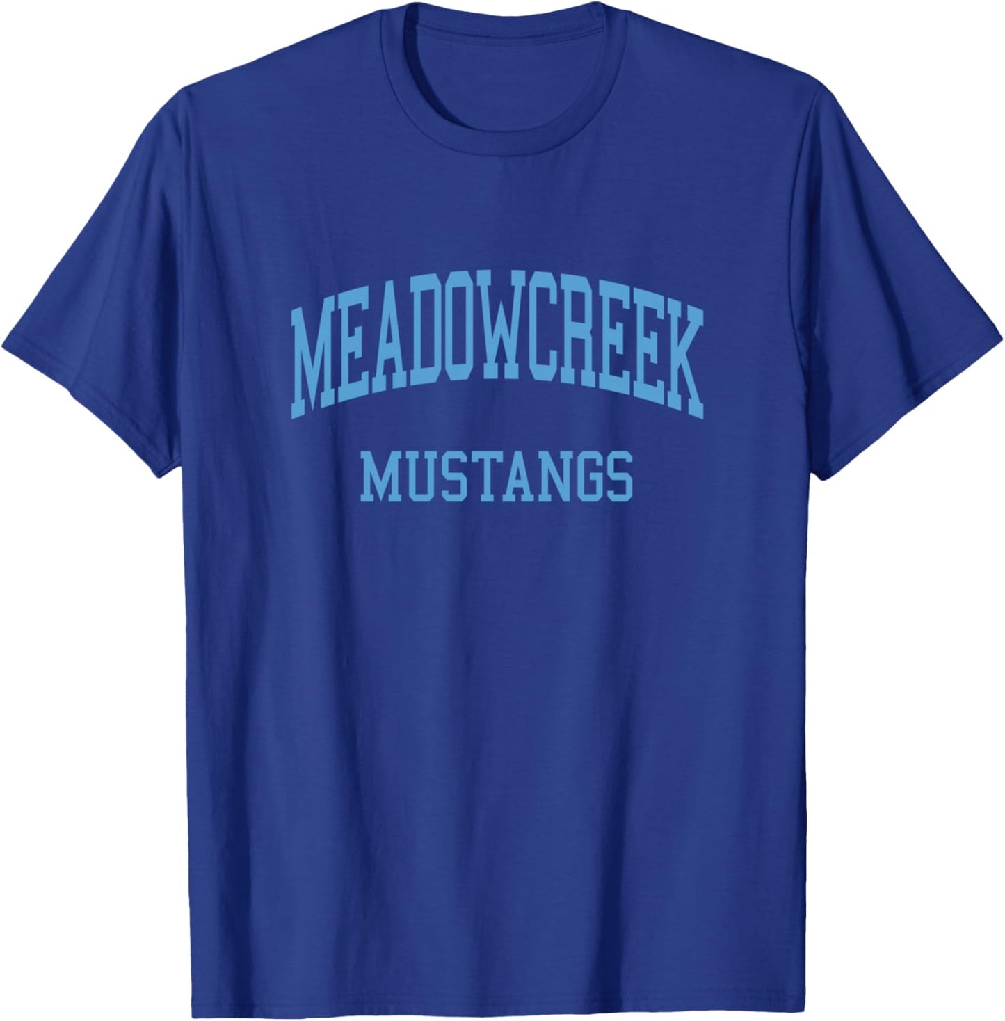 Meadowcreek High School HS Norcross GA Retro T-Shirt - T-Shirt | Royal