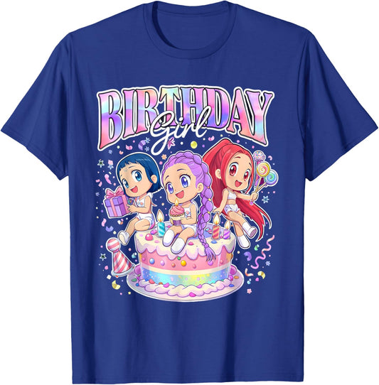 K-Pop Birthday It's My Birthday K Pop Korean Music Lovers T-Shirt - T-Shirt | Royal