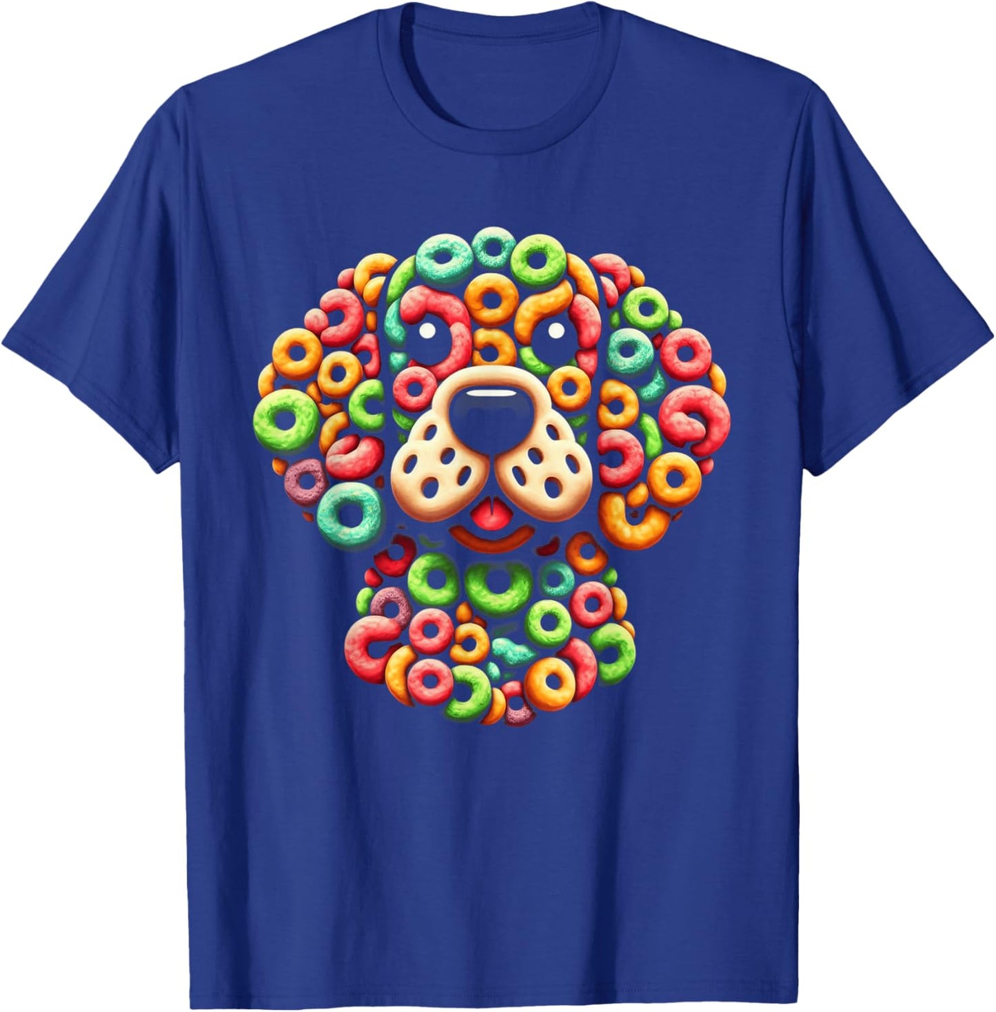 Fruit Loops Cat: Meaow Fruit Loops T-Shirt - T-Shirt | Royal