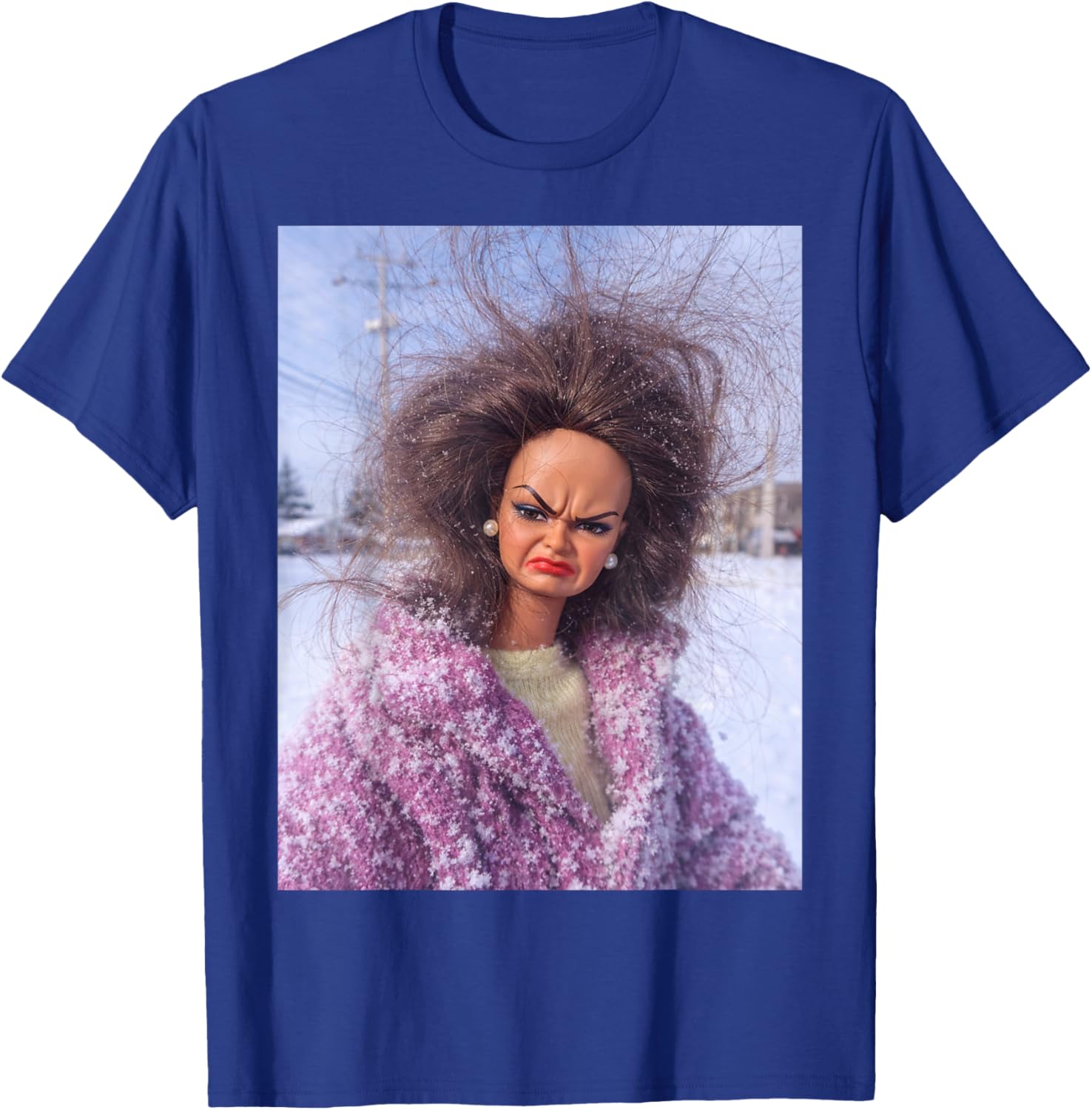 Disgusted Face Meme Doll Babe X Only Cute Baby Love Fans T-Shirt - T-Shirt | Royal