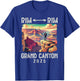 Rim Rim Grand Canyon, I Hiked The Grand Canyon 2025 Vintage T-Shirt - T-Shirt | Royal