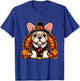 French Bulldog Thanksgiving Costume Dog Frenchie T-Shirt - T-Shirt | Royal