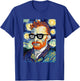 Vincent Van Gogh Hard Or Go Home Artist Humor Pun T-Shirt - T-Shirt | Royal