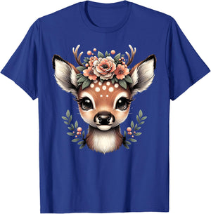 Reindeer Deer Costume Shirt Dirndl Deer Women's Costume , black, S T-Shirt - T-Shirt | Royal