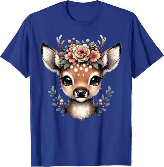 Reindeer Deer Costume Shirt Dirndl Deer Women's Costume , black, S T-Shirt - T-Shirt | Royal
