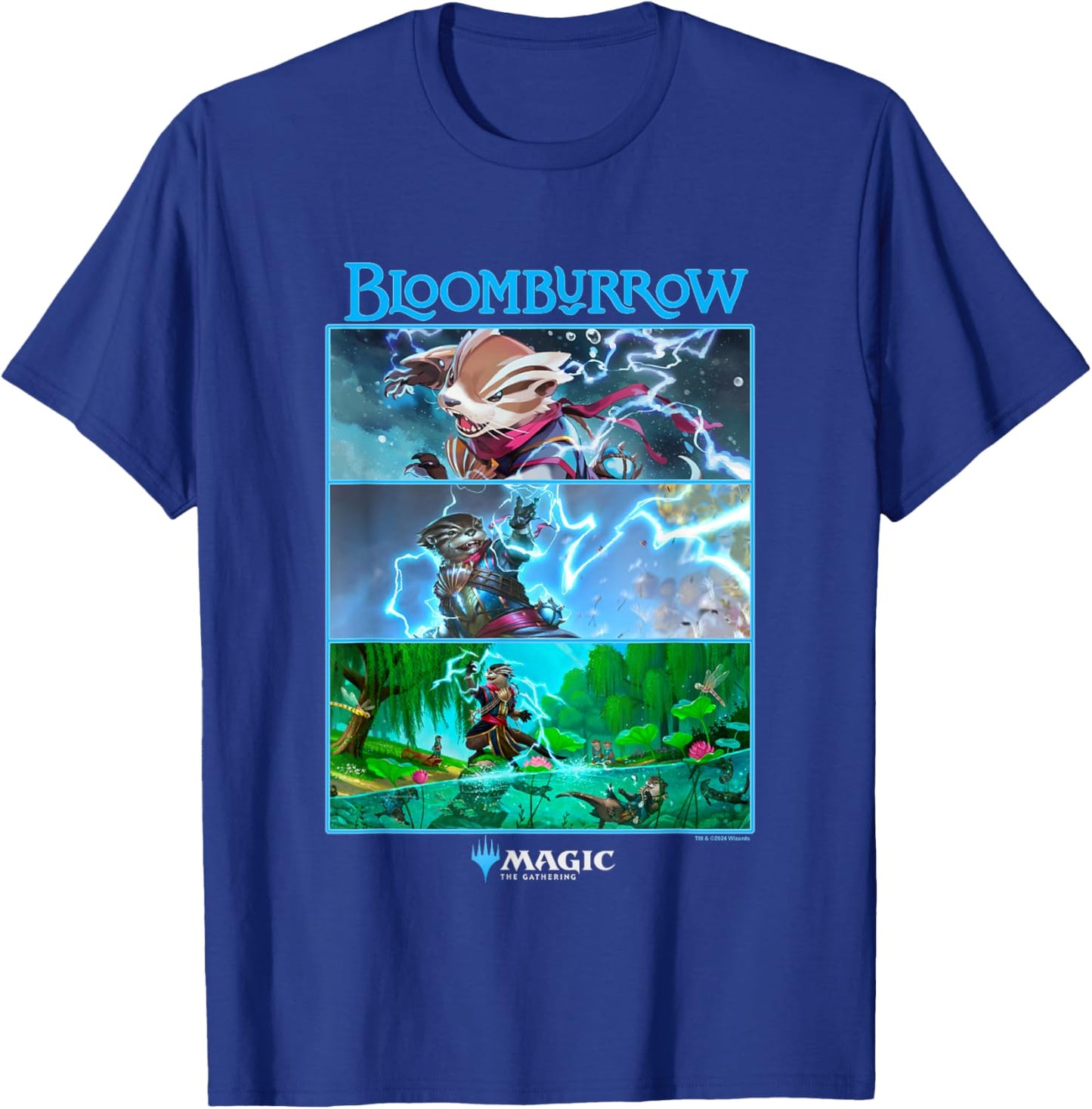 Magic: The Gathering Bloomburrow Panels T-Shirt - T-Shirt | Royal