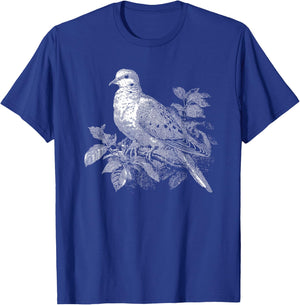 Vintage Mourning Dove T-Shirt - T-Shirt | Royal