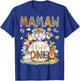 Mamaw Of The Wild One Safari Tribal Animal 1St Birthday T-Shirt - T-Shirt | Royal