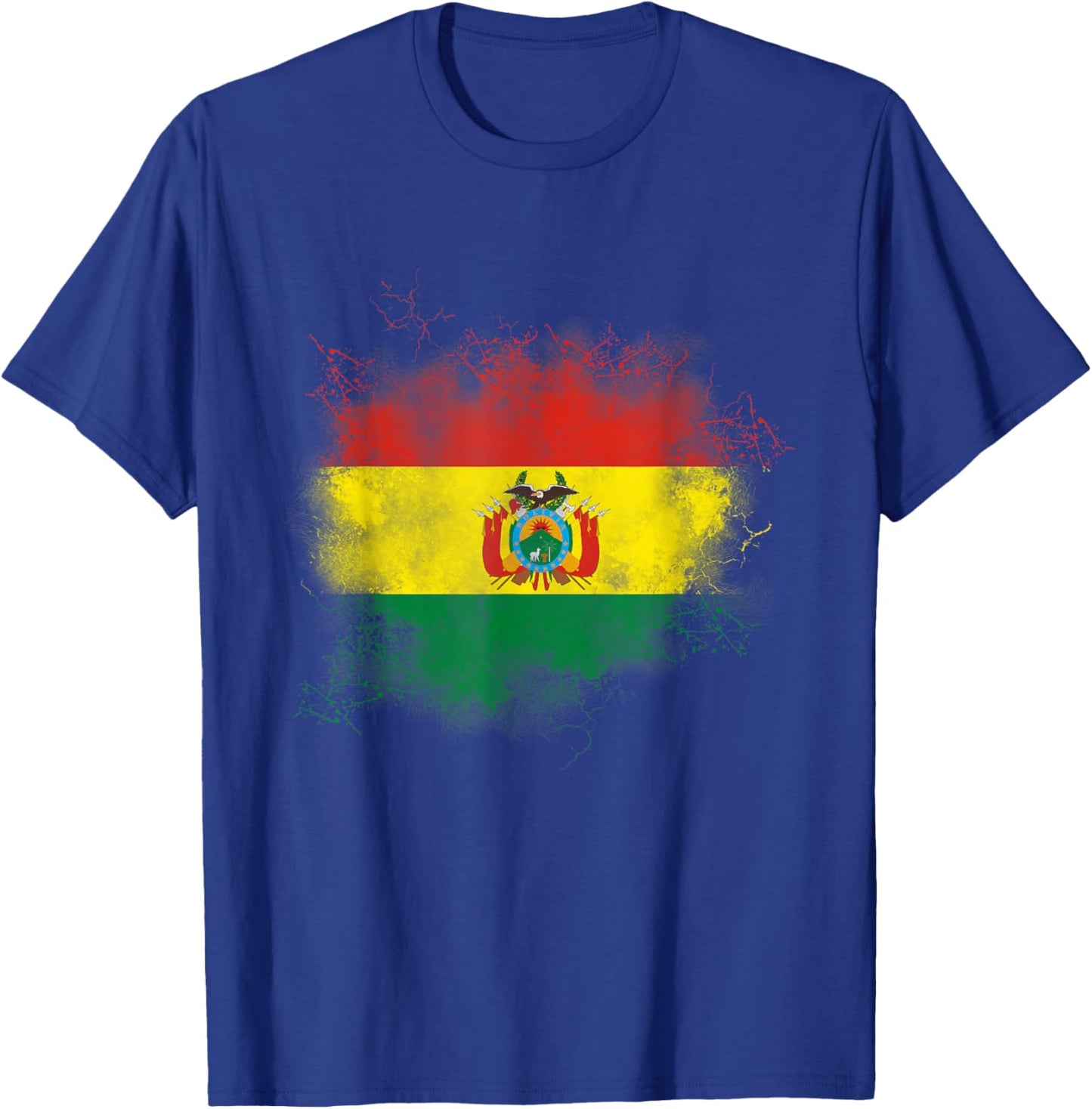 Bolivie, Drapeau de la Bolivie, Drapeau de la Bolivie T-Shirt - T-Shirt | Royal
