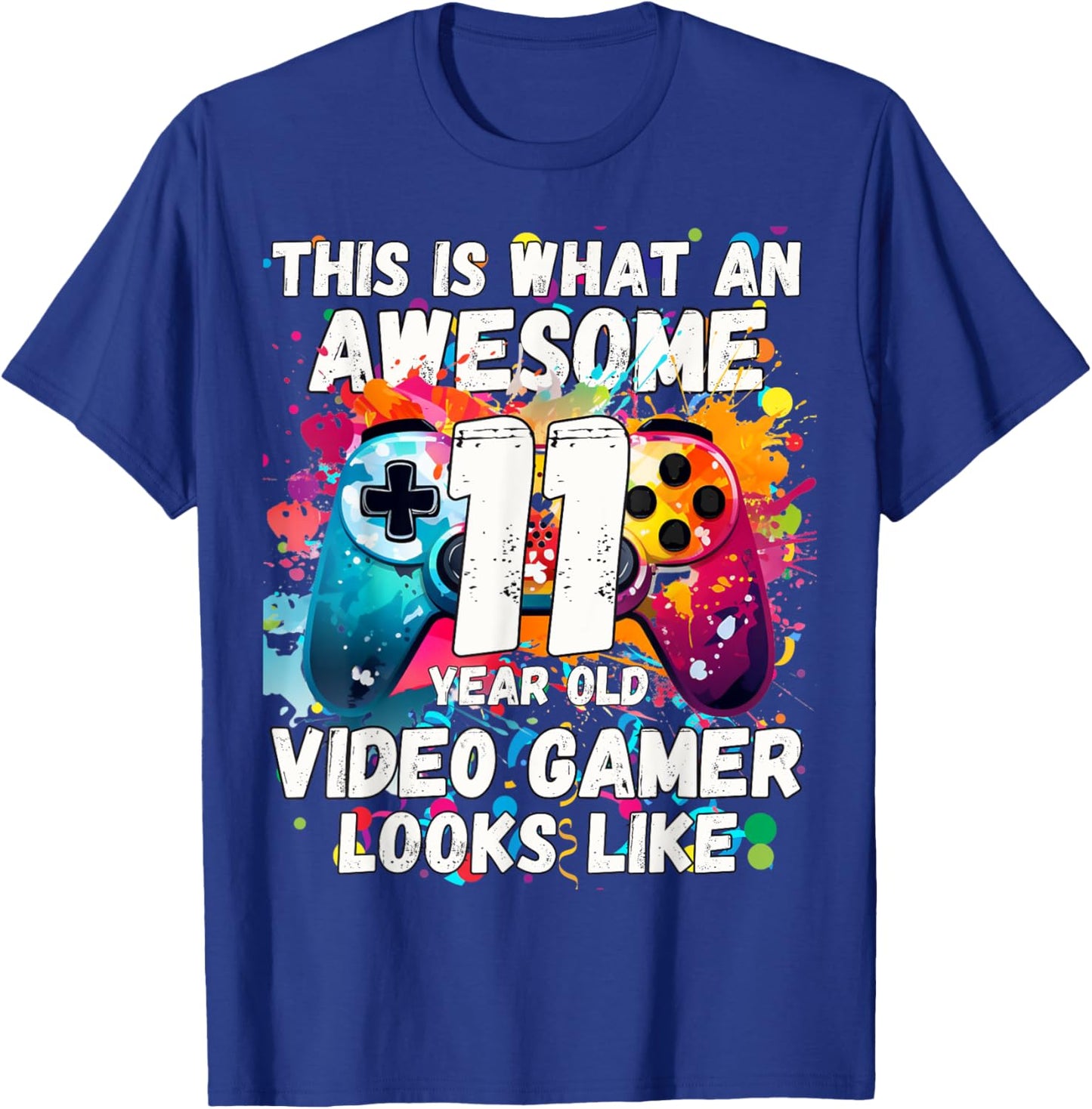 It's My 11th Birthday Boy Spiel auf Videospiel 11. Geburtstag T-Shirt - T-Shirt | Royal