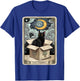 The Hermit Tarot Card Cat In Box Mystic Funny Cat Esoteric T-Shirt - T-Shirt | Royal