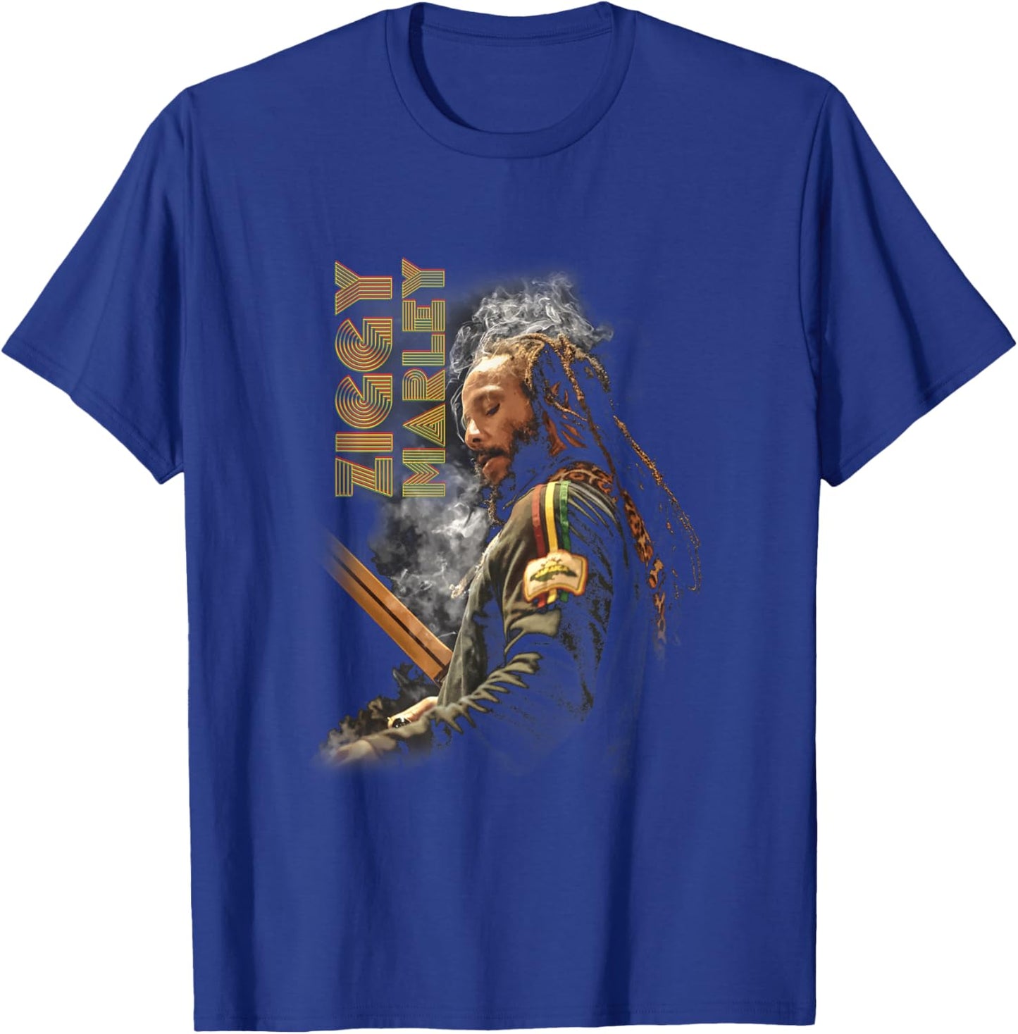 Ziggy Marley - Official Merchandise - Smoke T-Shirt - T-Shirt | Royal