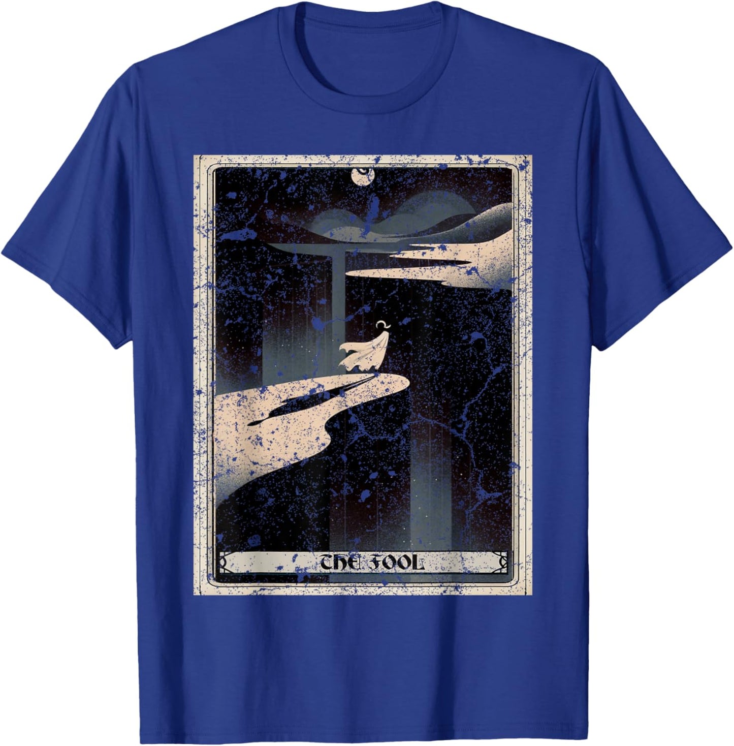 The Fool Tarot Card Black T-Shirt - T-Shirt | Royal