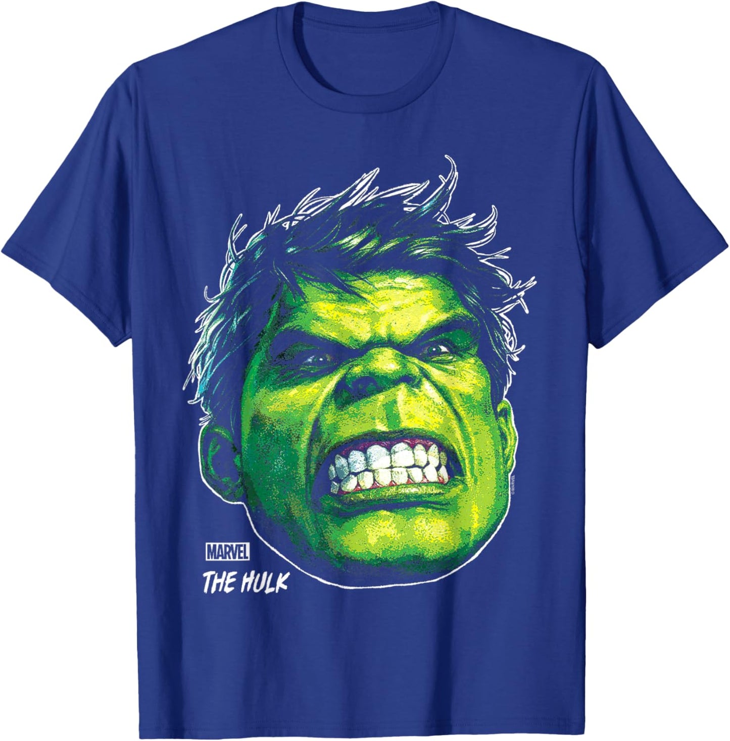 Hulk - Portrait T-Shirt - T-Shirt | Royal