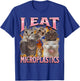 I Eat Microplastics Funny Cat Meme Bootleg Graphic T-Shirt - T-Shirt | Royal
