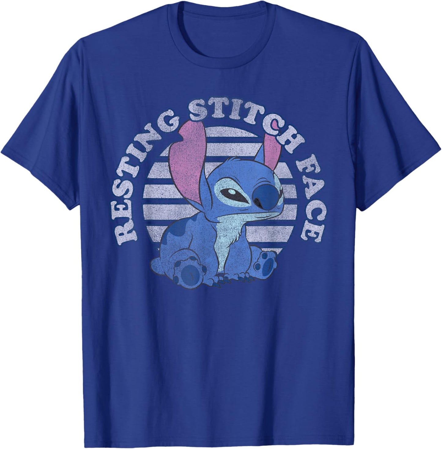 Disney Lilo & Stitch Resting Stitch Face T-Shirt - T-Shirt | Royal