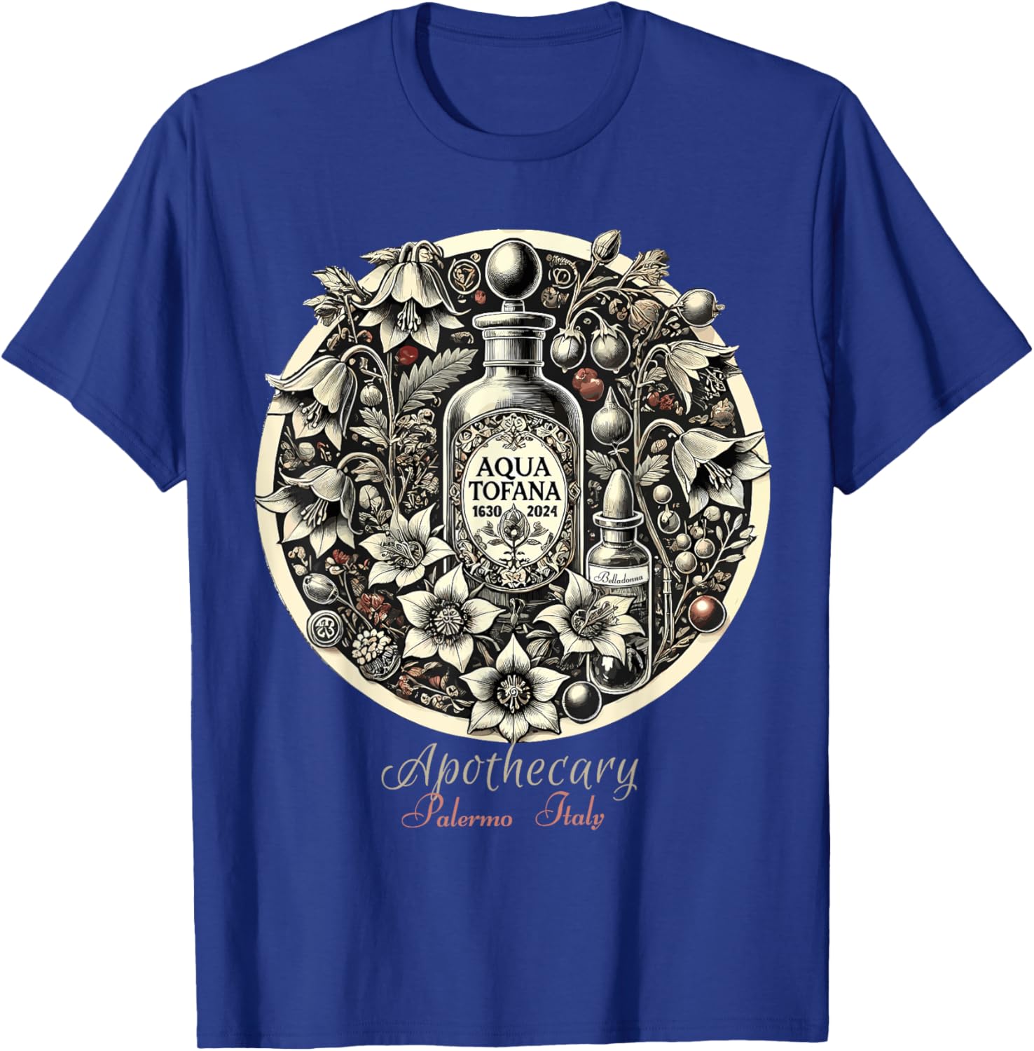 Aqua Tofana Costume Men Aqua Tofana T-Shirt - T-Shirt | Royal