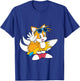 Sonic The Hedgehog Collection Printemps-été Manche Longue T-Shirt - T-Shirt | Royal
