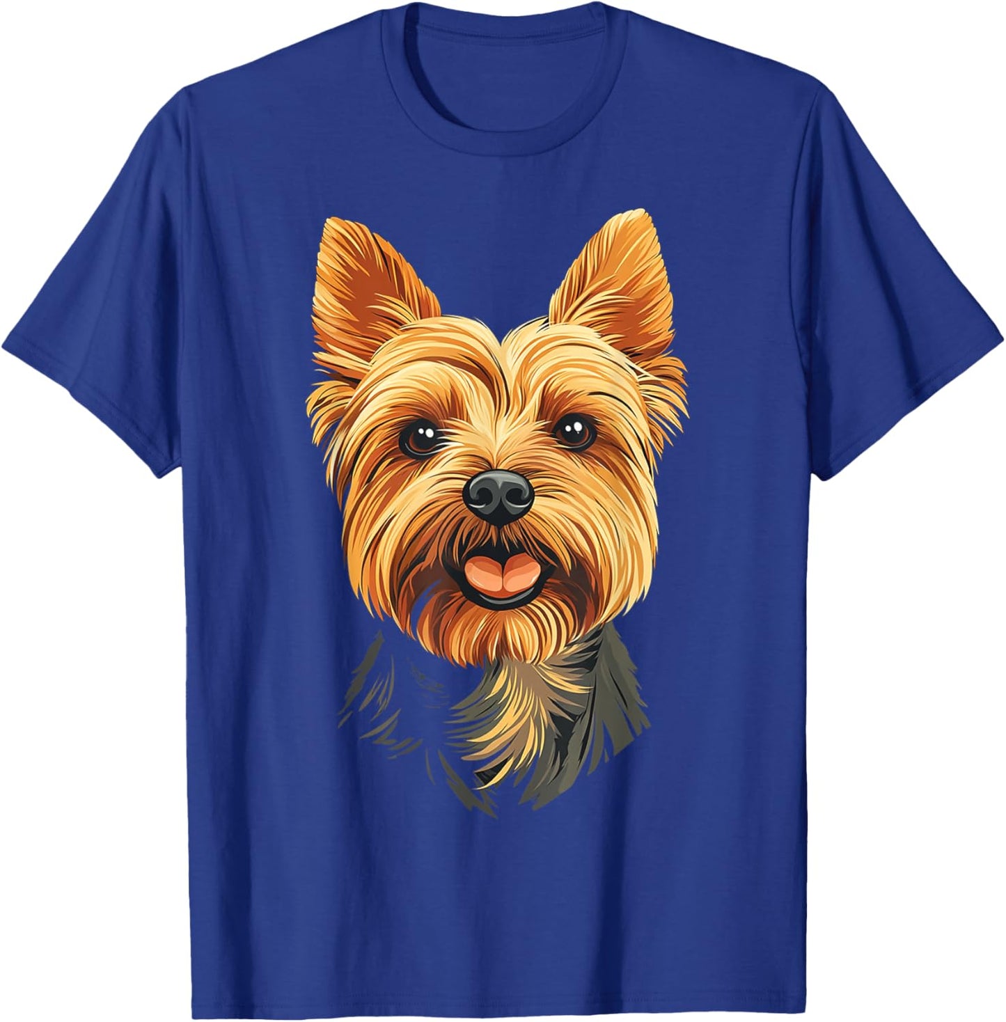 Silky Terrier Dog Motif Pet Art Silky Terrier Men Women Kids T-Shirt - T-Shirt | Royal