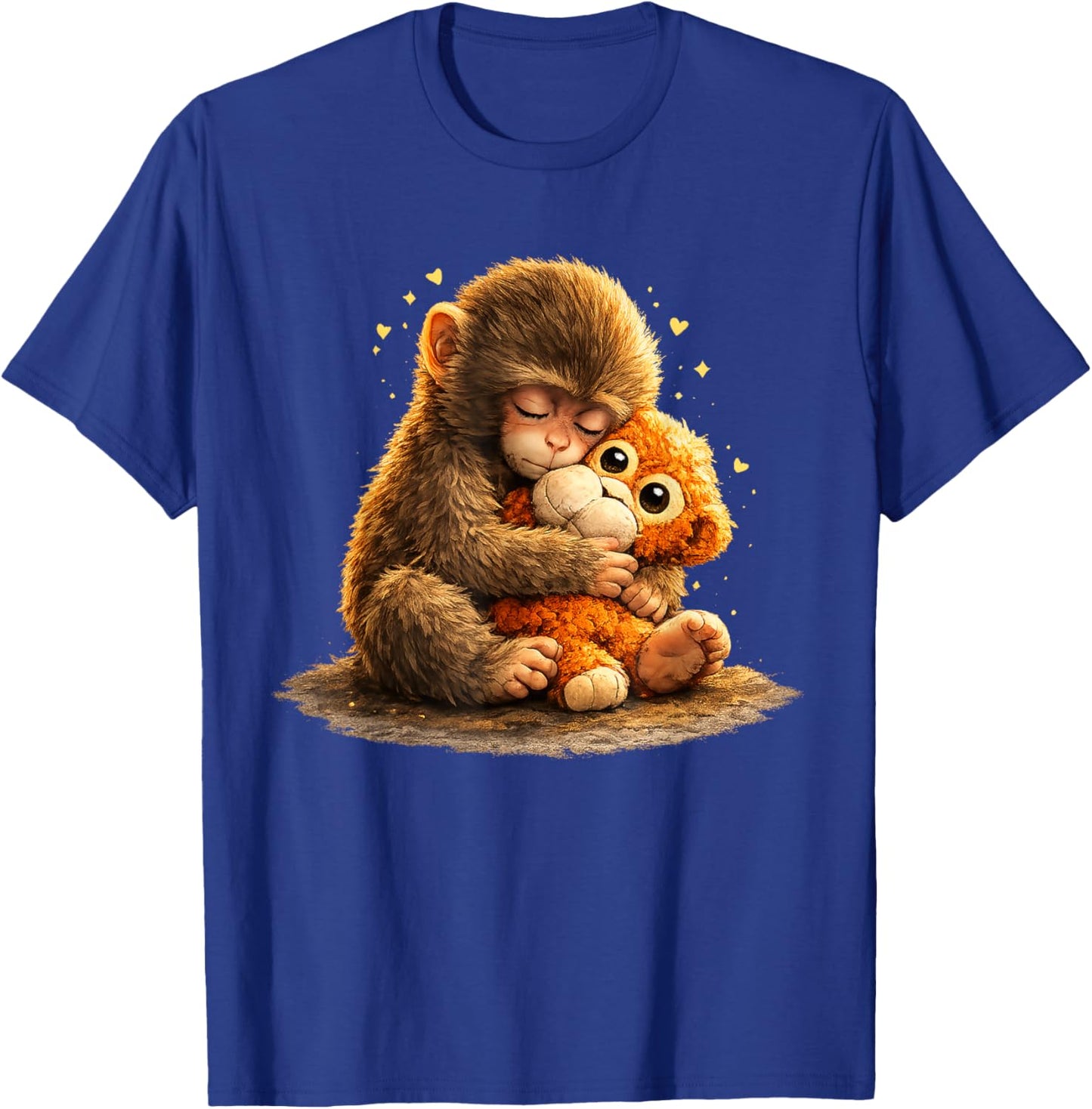 Monkey Punch Baby Graphic Little Punch Big Love T-Shirt - T-Shirt | Royal