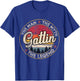 Gatlin The Man The Myth The Legend Personalized Name T-Shirt - T-Shirt | Royal