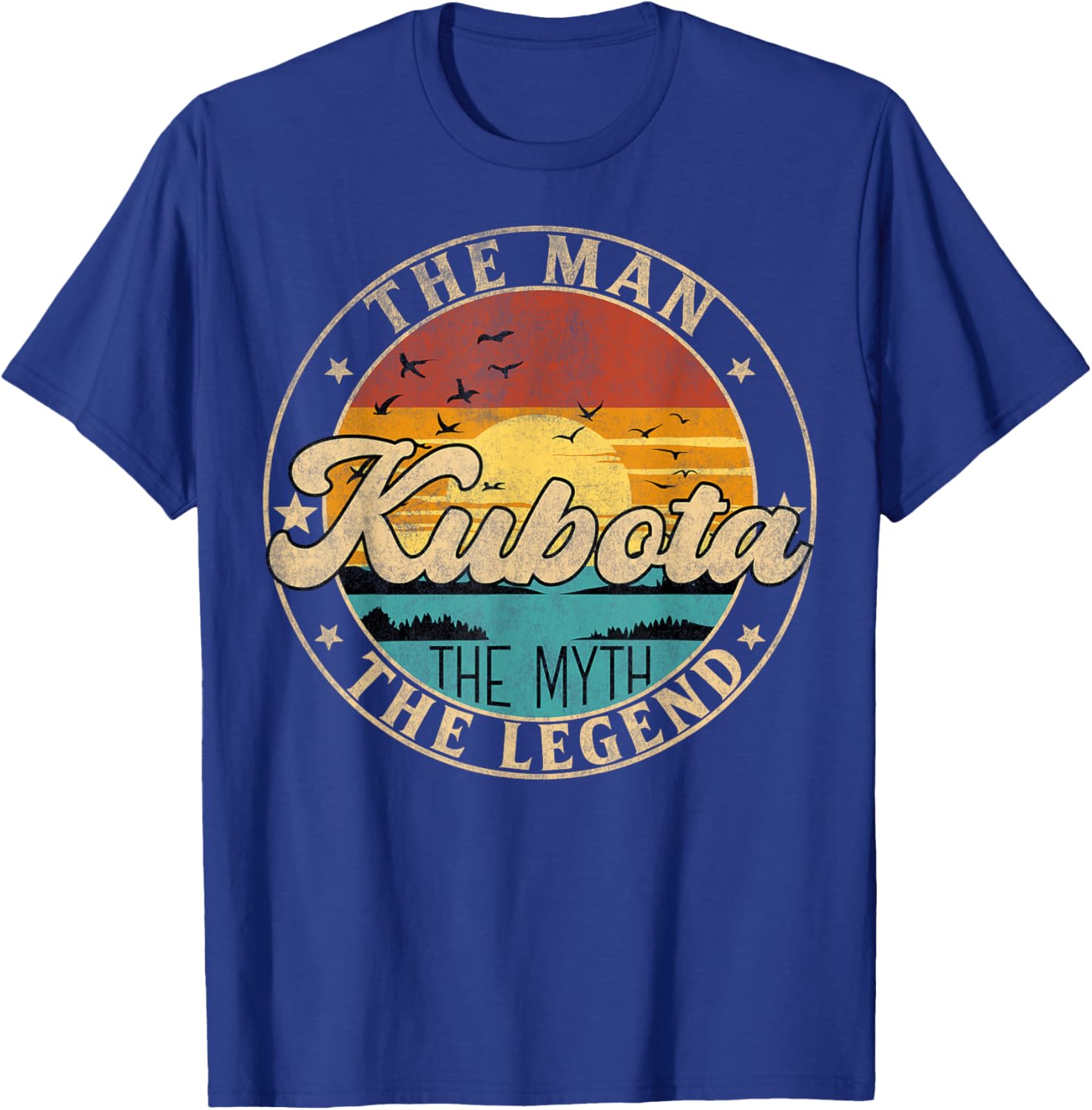 KUBOTA The Man The Myth The Legend First Name T-Shirt - T-Shirt | Royal