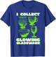 Green Glow I Collect Glowing Glassware Cool Uranium Glass T-Shirt - T-Shirt | Royal