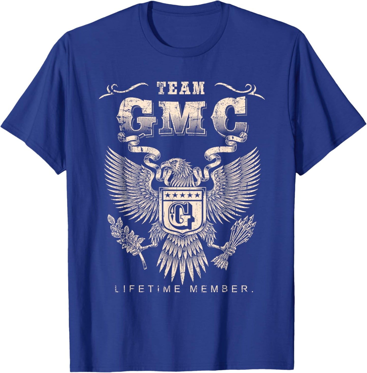 Team Gmc Lifetime Member - Gmc Name T-Shirt - T-Shirt | Royal