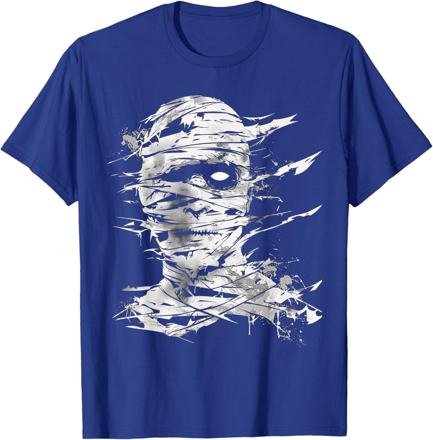 Mummy Costume Halloween Graphic Art Mummy T-Shirt - T-Shirt | Royal