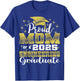 Super Proud Mom of 2025 Engineering Graduate Family T-Shirt - T-Shirt | Royal