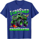 I Crushed Kindergarten Last Day of School Boys T-Shirt - T-Shirt | Royal