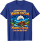 Christian Camp VBS 2025 Wonder His Glory Junction Train T-Shirt - T-Shirt | Royal