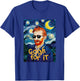 Gogh For It Let It Gogh Vincent Van Gogh Artist Funny Image T-Shirt - T-Shirt | Royal