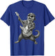 Otter Playing Guitar Rock & Roll Otters Rocker Music T-Shirt - T-Shirt | Royal