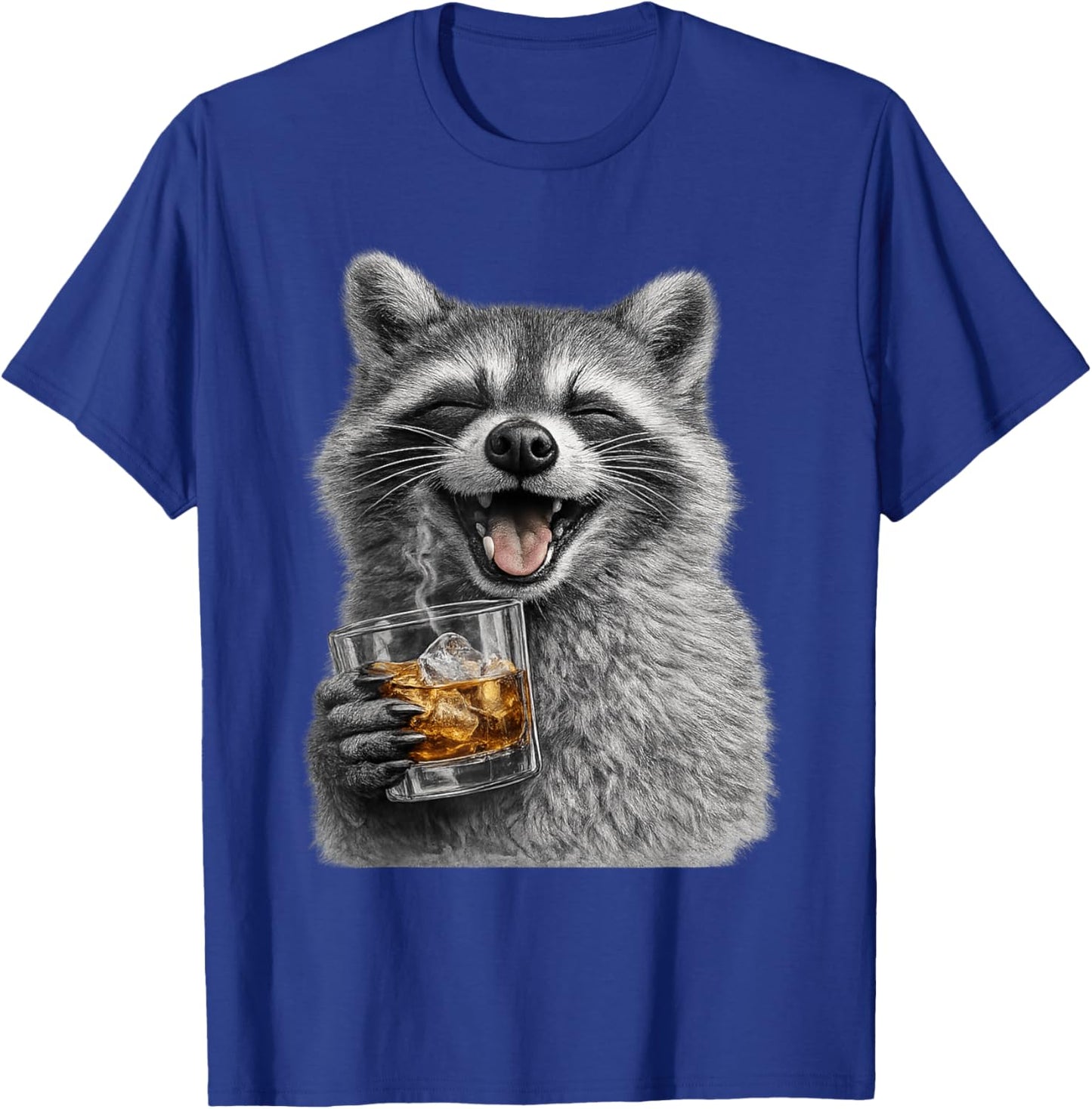 Funny Raccoon Design, Silly Meme, Danke Memes, 90s Vintage T-Shirt - T-Shirt | Royal