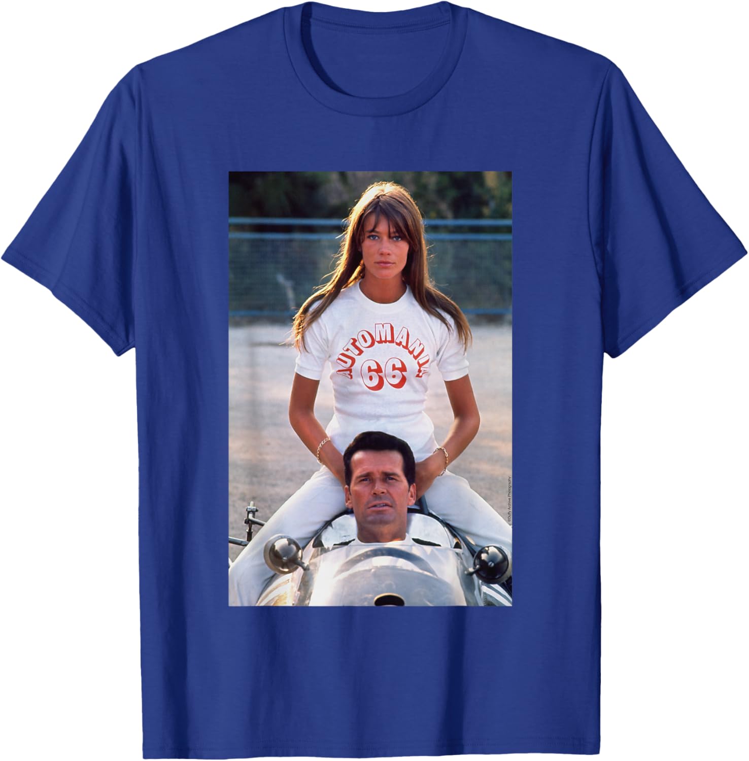 James Garner Françoise Hardy Film Duffy Archive Photography T-Shirt - T-Shirt | Royal