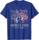 Abraham Lincoln Playing Guitar 4th July 250th Anniversary T-Shirt - T-Shirt | Royal