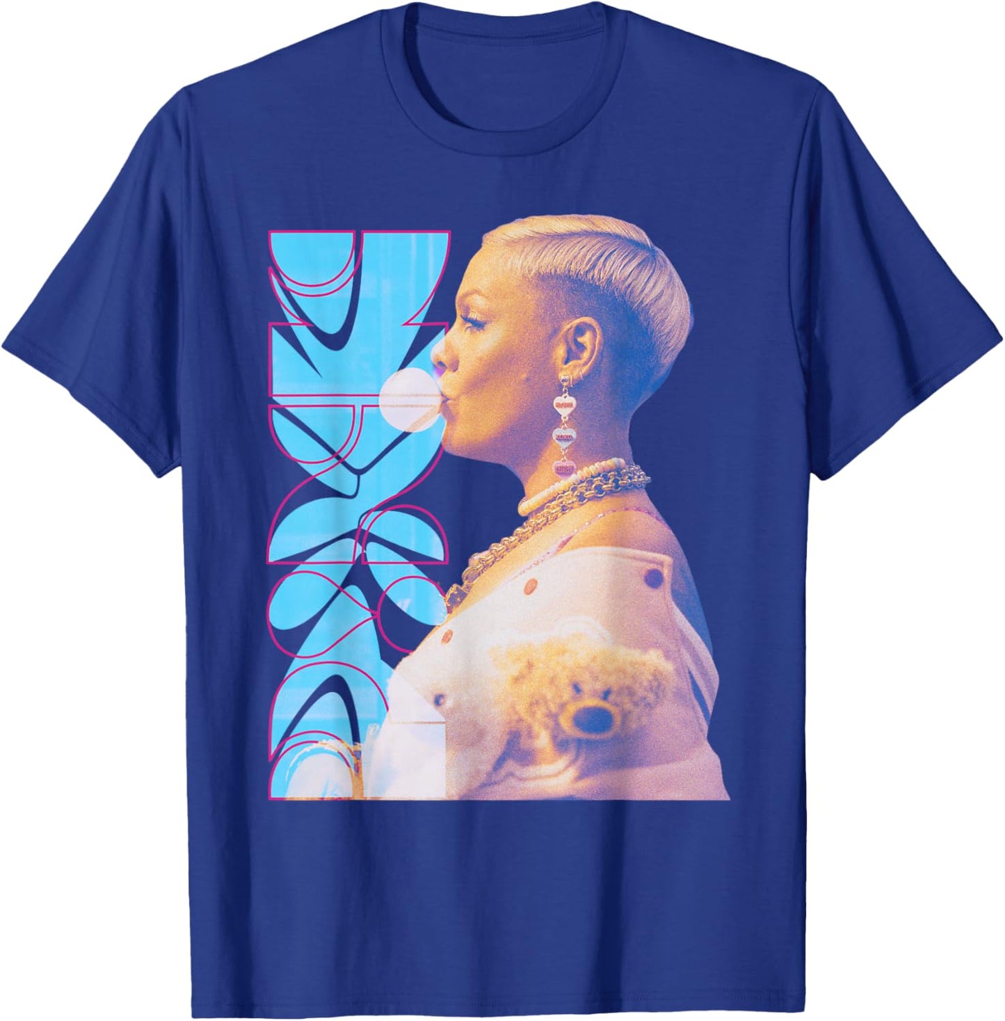 P!NK Bubblegum T-Shirt - T-Shirt | Royal