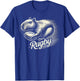 Capybara Rugby Sports Gifts Funny Rugby Player T-Shirt - T-Shirt | Royal