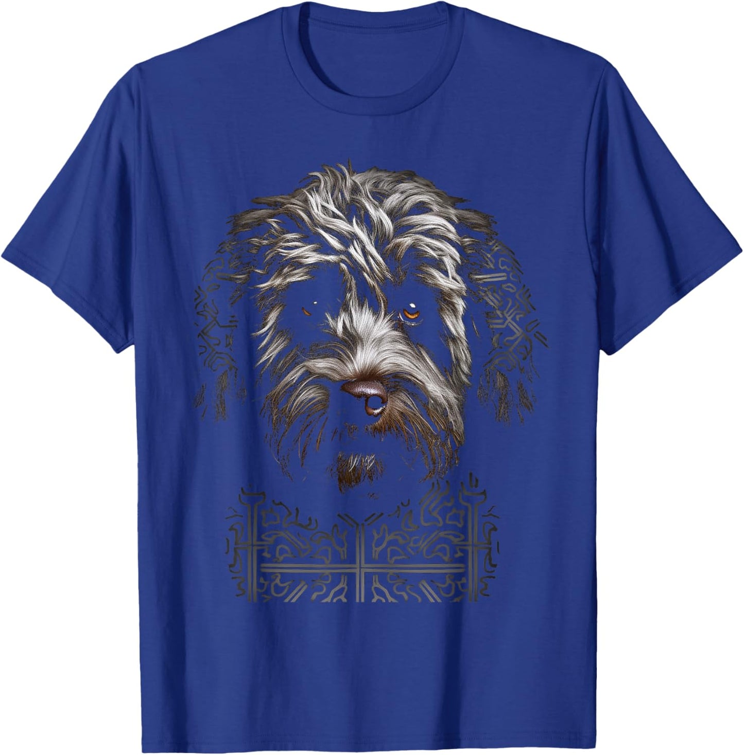 Labradoodle Motif Pet Illustration Dog Labradoodle Women Kids T-Shirt - T-Shirt | Royal