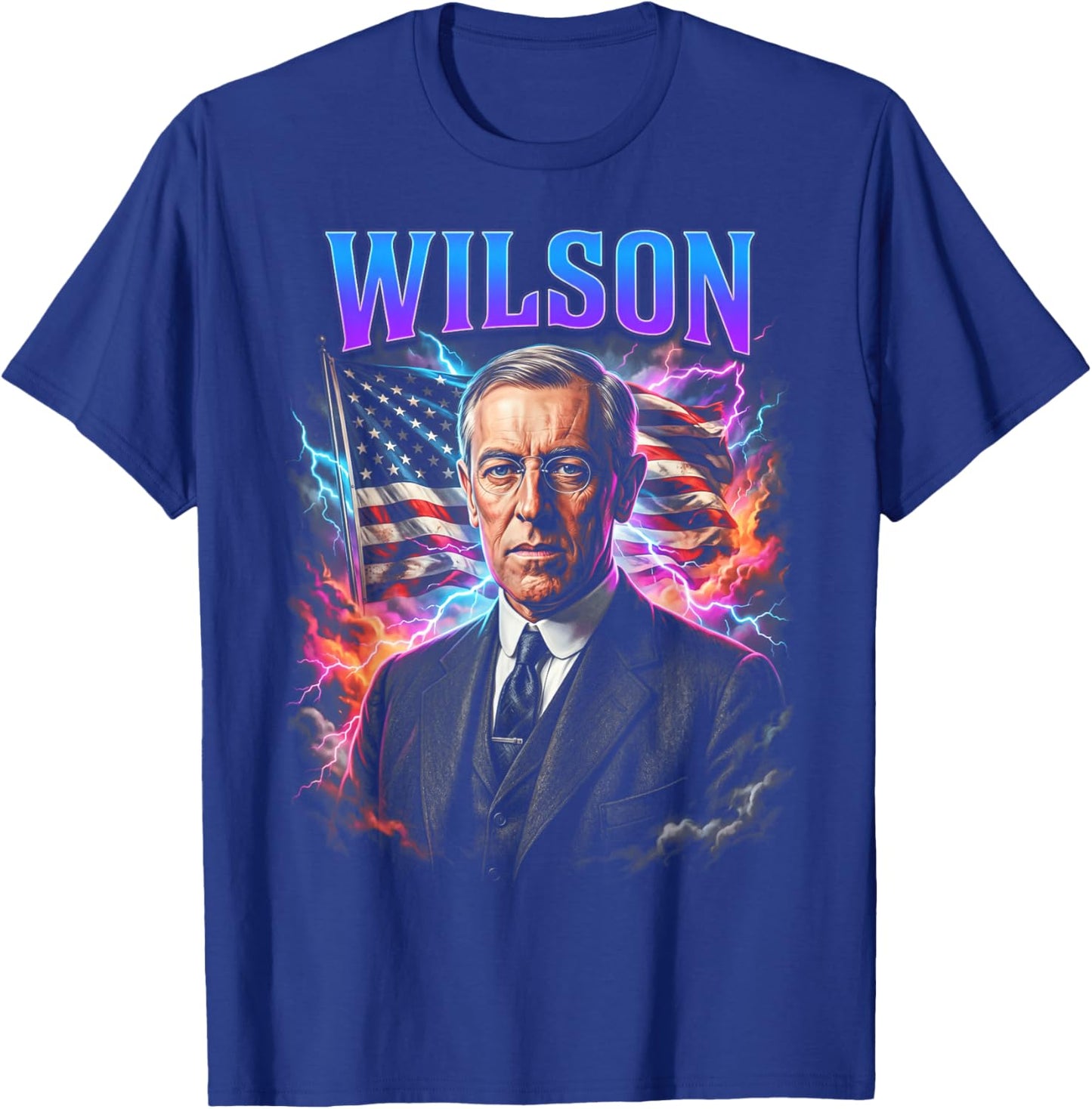 Woodrow Wilson T-Shirt - T-Shirt | Royal