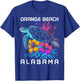 Orange Beach Alabama Sea Turtle Surf Surfer T-Shirt - T-Shirt | Royal
