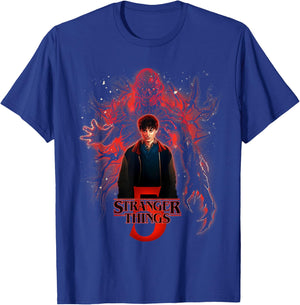 Stranger Things Will Versus Vecna Officially Licensed T-Shirt - T-Shirt | Royal